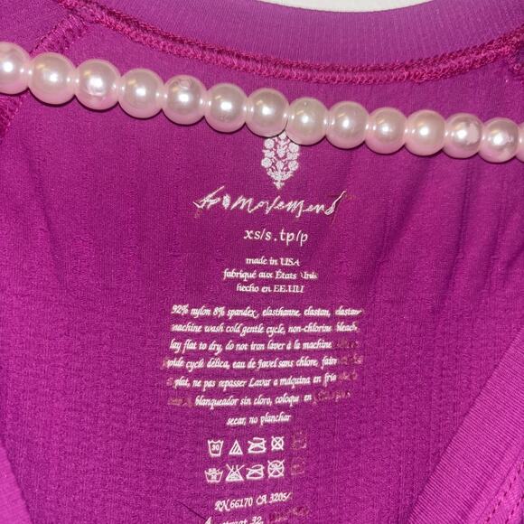 Free People Women’s Sz Xs Two Piece Set Checkers Knit Top Shorts Event Lounge - Picture 5 of 7